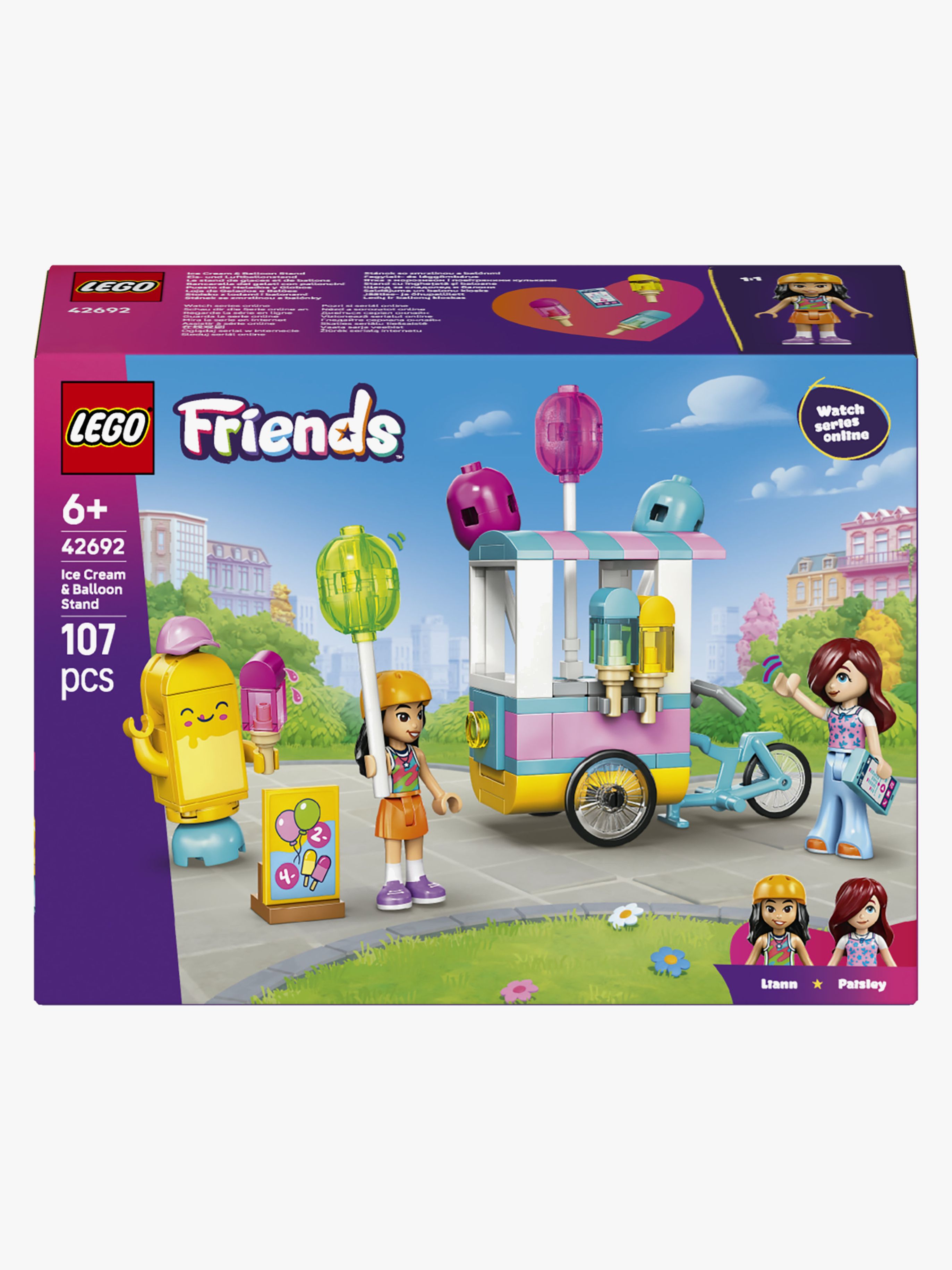 LEGO Friends 42692 Is- og ballonbod
