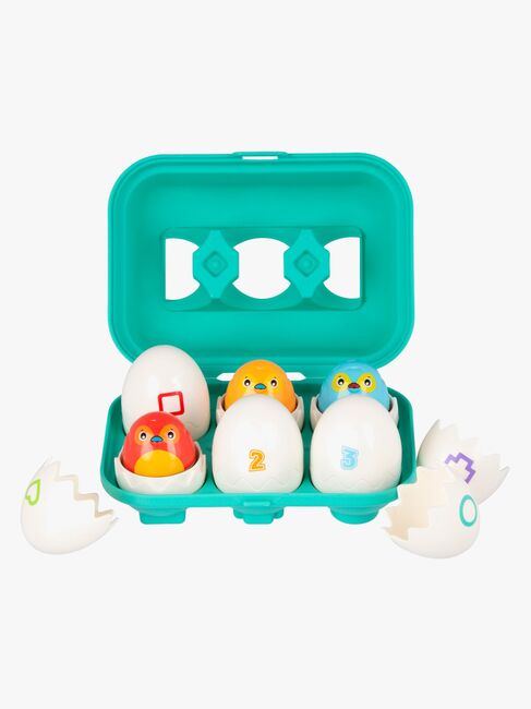 PlayGro Hatch and Match Eggs Aktivitetslegetøj