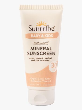 Suntribe Baby & Kids Natural Mineral Solcreme SPF 30 100 ml