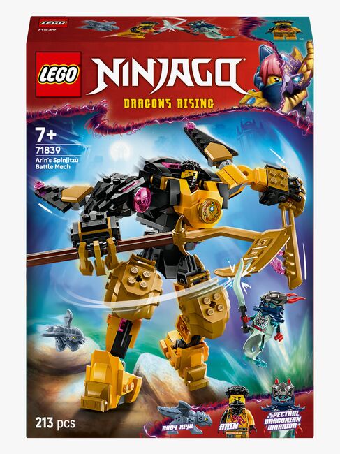 LEGO Ninjago 71839 Arins Spinjitzu-kamprobot