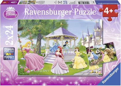 Ravensburger Puslespil Disney Prinsesser 2x24 Brikker