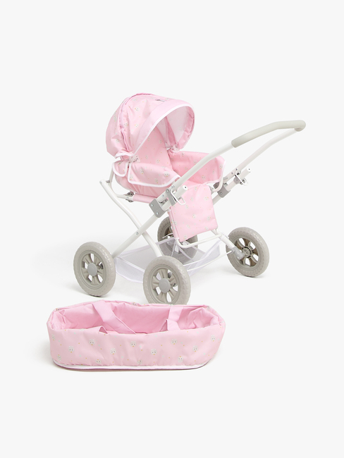 Cloudberry Castle Dukkevogn Konvertibel, Pink