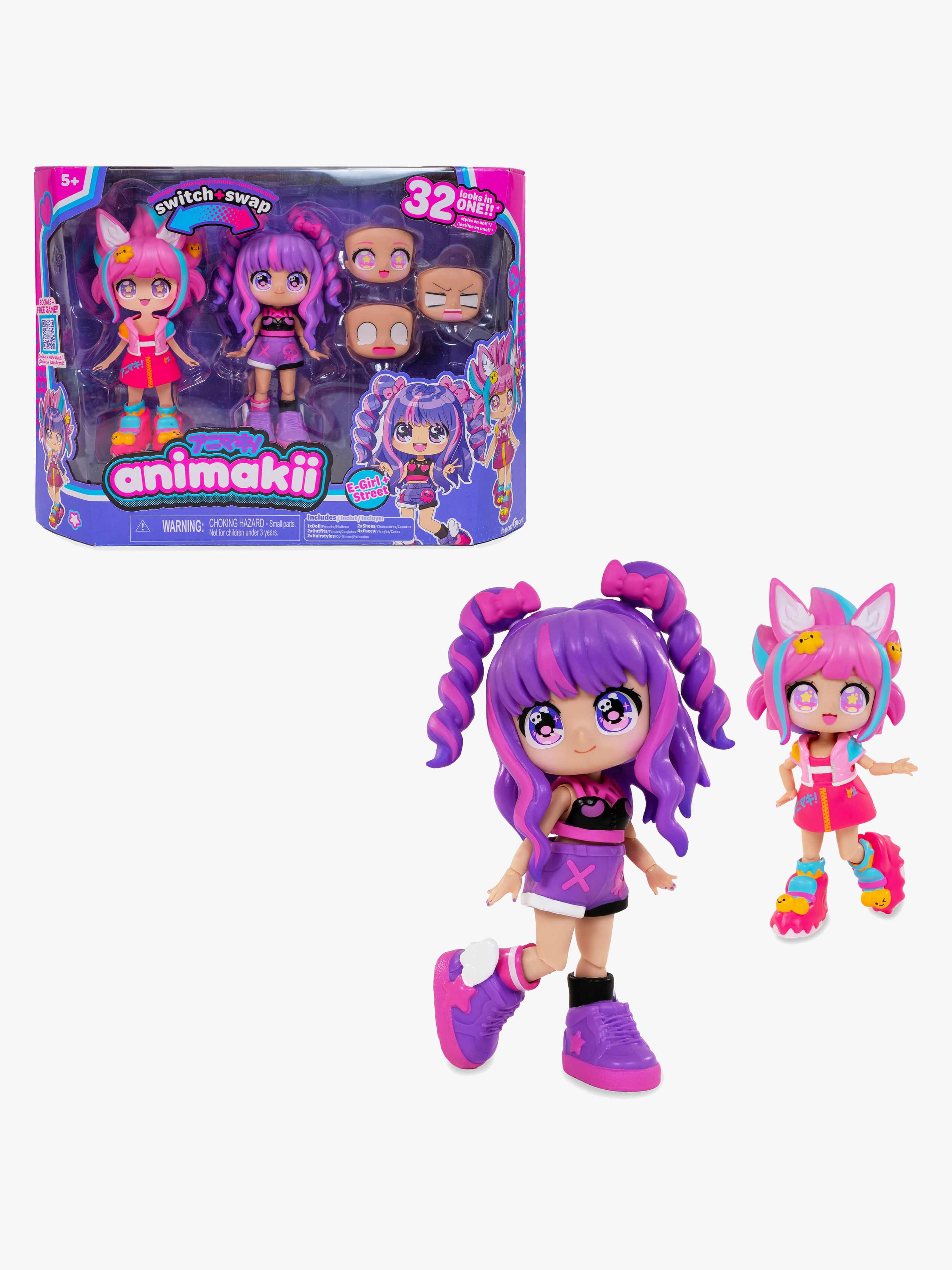 Animakii Dukkesæt E-Girl &  Gyaru