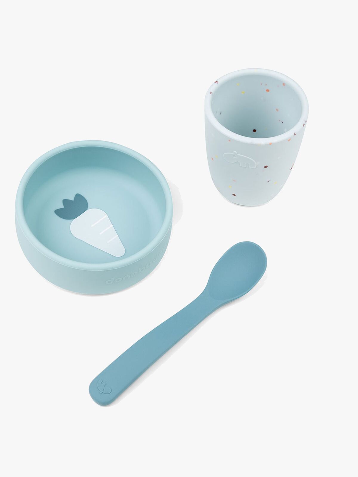 Done By Deer Silikone Madsæt, Blue