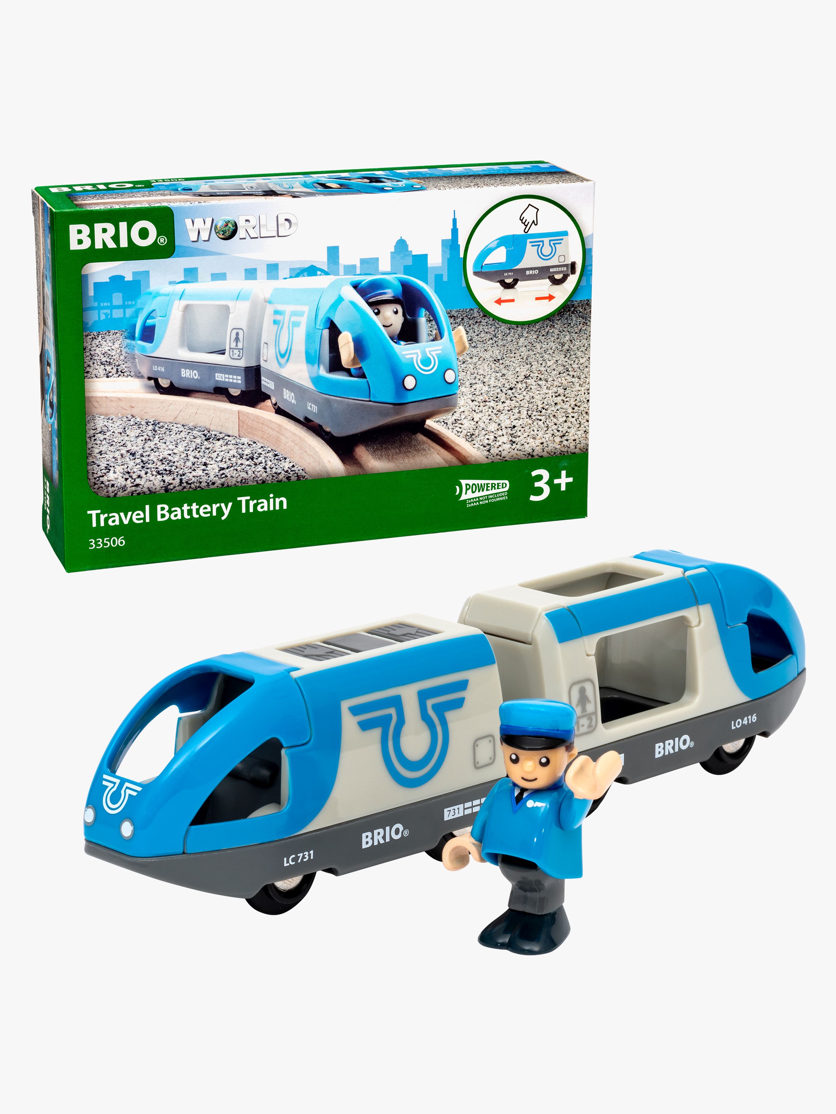 BRIO 33506 Persontogsæt Batteridrevet