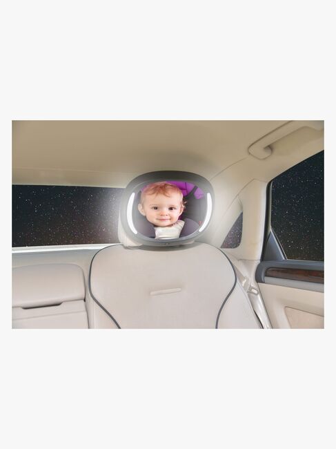 Kaxholmen Bagsædespejl LED-lys