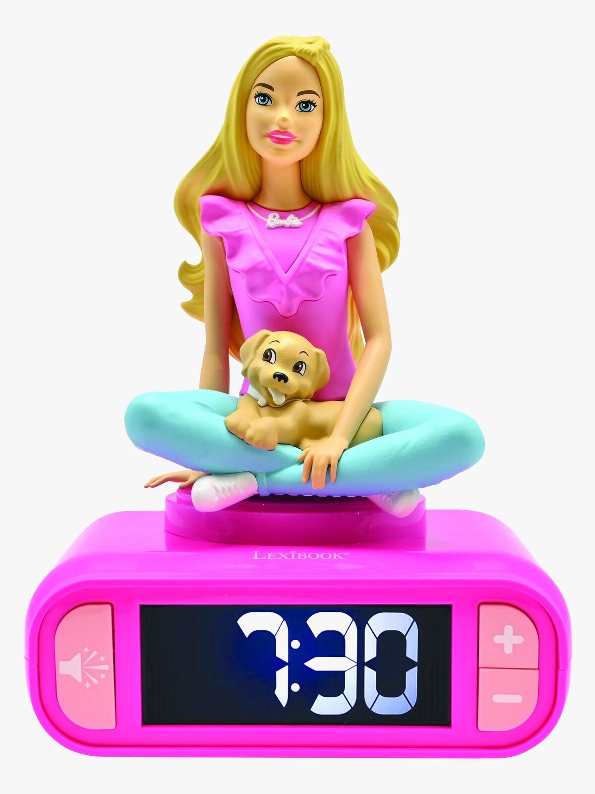 Barbie Digitalt Vækkeur med Natlampe