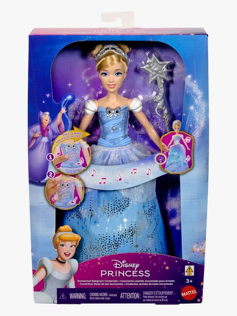 Disney Princess Light Up Askepot Dukke