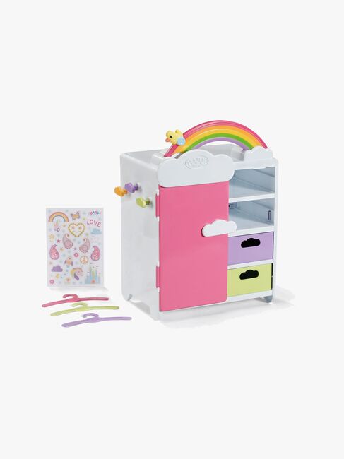 Baby Born Klædeskab Regnbue