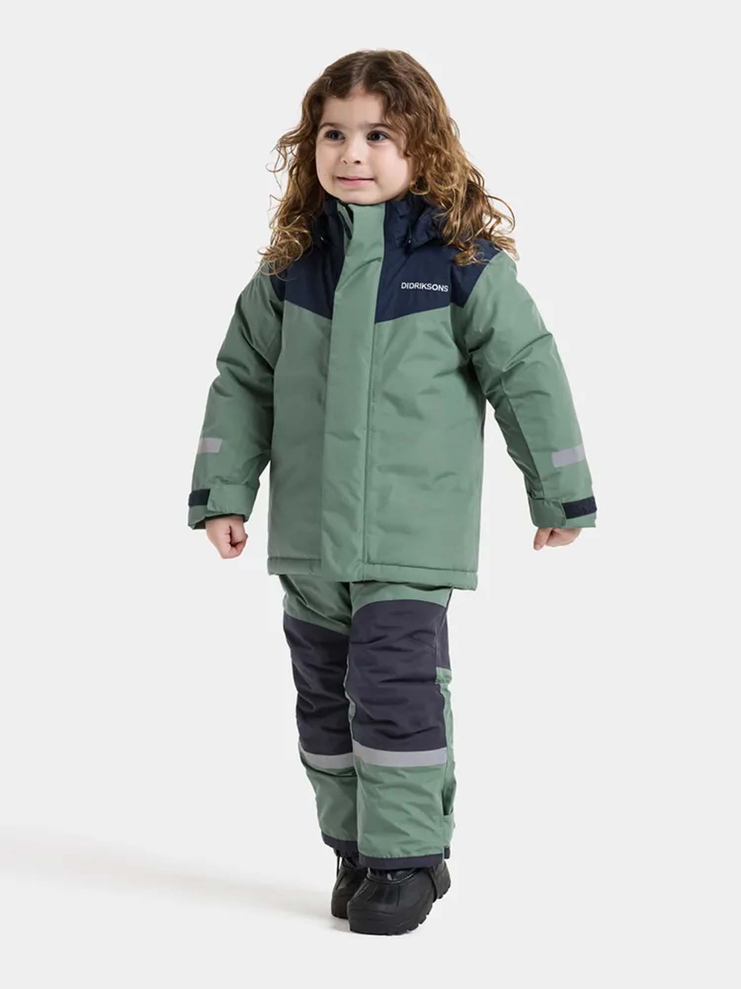 Didriksons Skare Skisæt, Dark Moss, 100