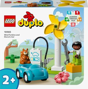 LEGO Duplo Town 10985 Vindmølle Og Elbil