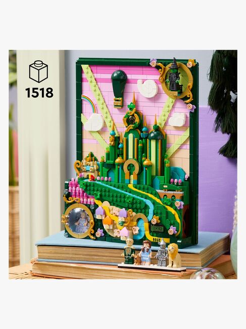 LEGO Wicked 75685 Emerald City-vægkunst