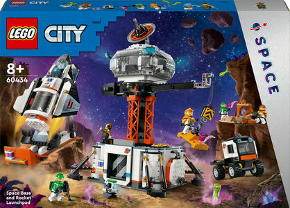 LEGO City 60434 Rumbase og raketaffyringsrampe