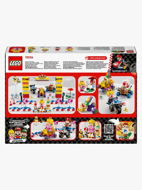 LEGO Super Mario 72036 Mario Kart – Baby Peach og Grand Prix-sæt