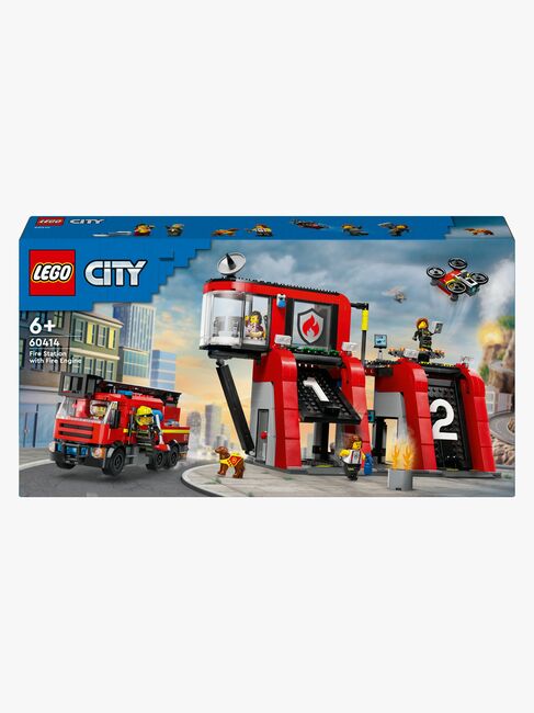 LEGO City 60414 Brandstation med brandbil