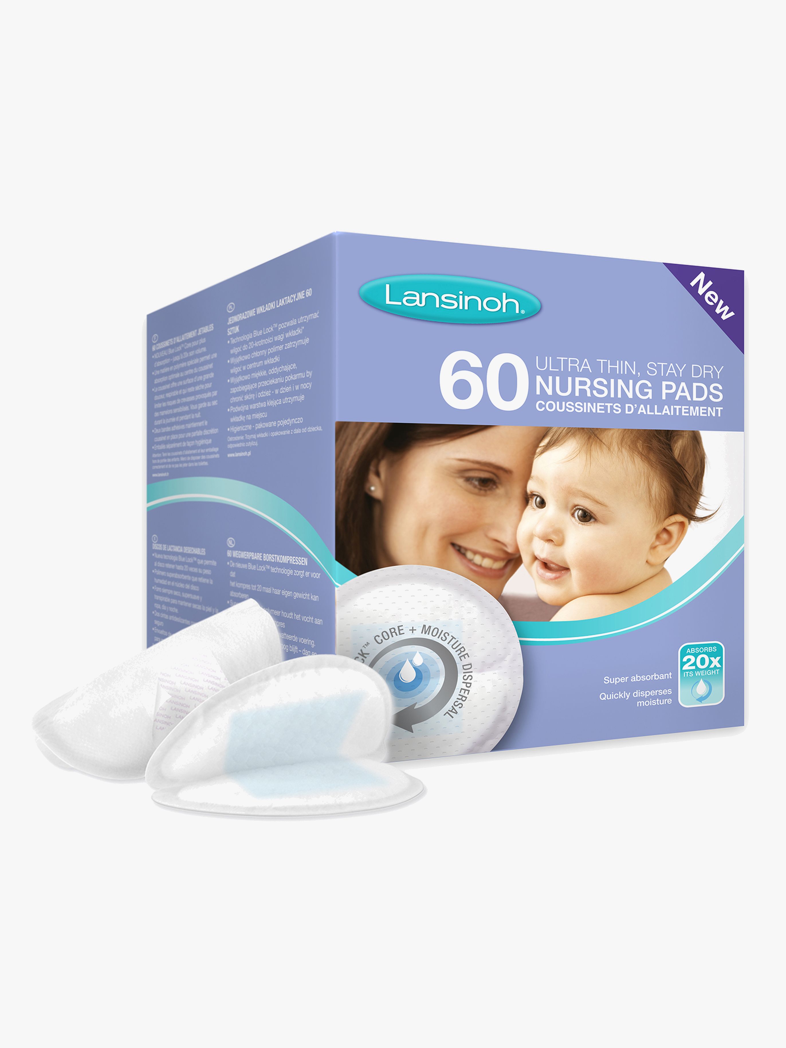 Lansinoh Ammeindlæg 60 stk.