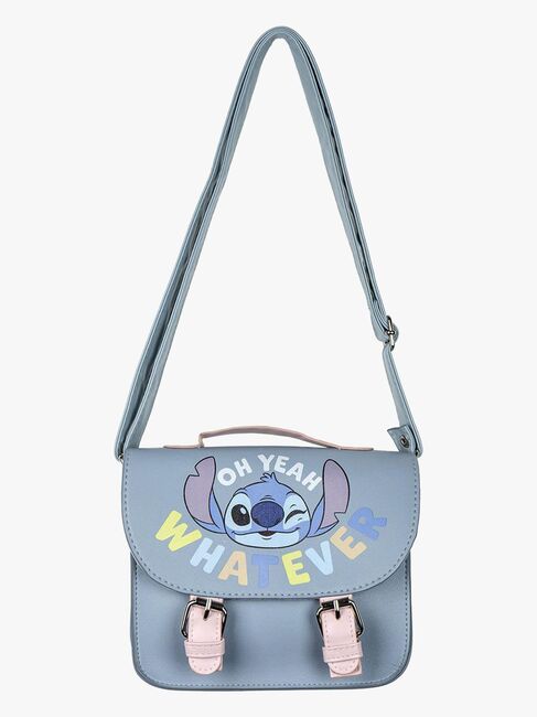 Disney Stitch Satchel Skuldertaske, Lyseblå