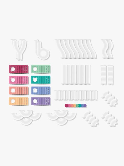 Connetix Magnetiske Byggeklodser Pastel Ball Run Pack 106 Dele