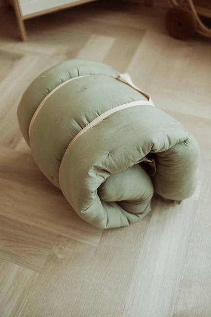 Play&Go Organic Bloom Legetæppe, Meadow Green