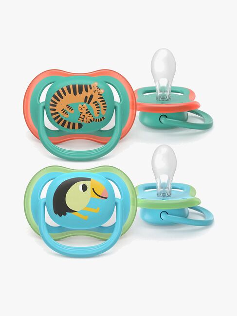 Philips Avent Ultra Air-sut 6-18m 2-pak, Blå/Turkis