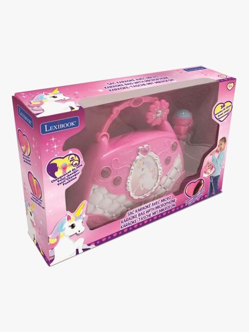 Lexibook Unicorn Højtaler m. Mikrofon, Håndtaske