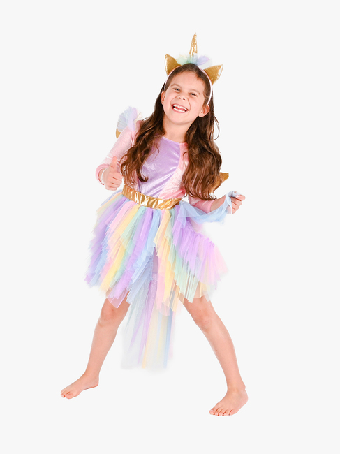 Den Goda Fen Kostume Enhjørning med Diadem