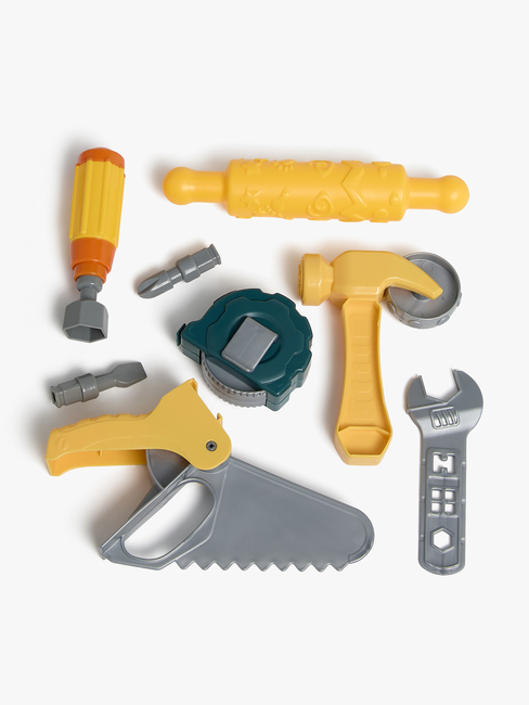 Fippla Modellervoks med Værktøjskasse 4 Farver