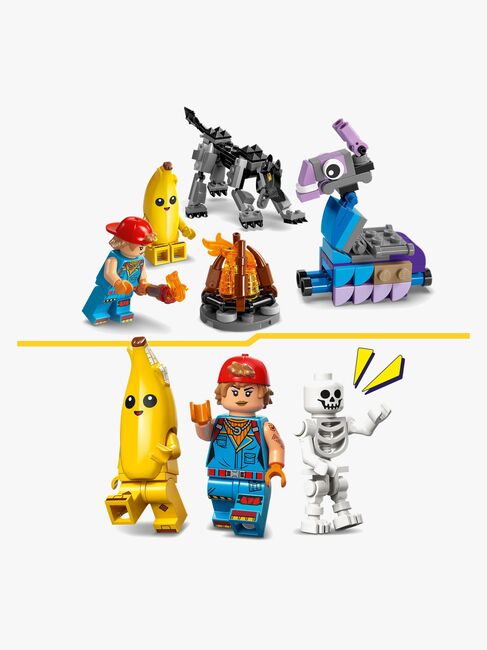 LEGO Fortnite 77075 Peely og Sparkplugs lejr