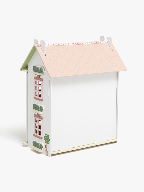 Alice & Fox Dukkehus med Møbel & 4 Dukker, Pink