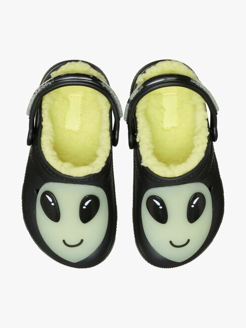 Crocs Classic Alien Kids Forede Hjemmesko, Black