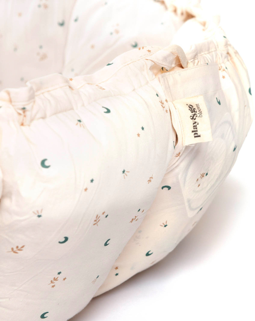 Play&Go Organic Bloom Legetæppe, Moon