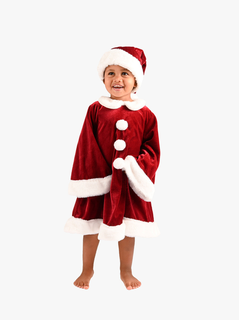 Den Goda Fen Julekjole med Nissehue