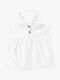 Saltabad Sara Kjole, Frotté, Hvid