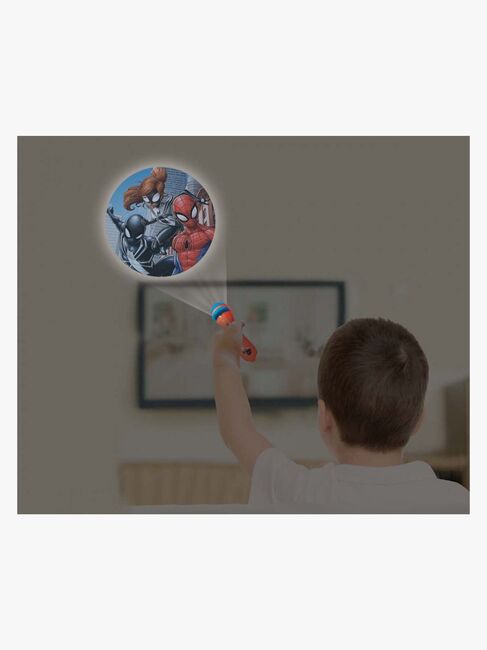 Marvel Spider-Man Lommelygte og Projektor