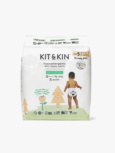 Kit & Kin Eco Buksebleer Str. 5 12-17 kg 20-pak