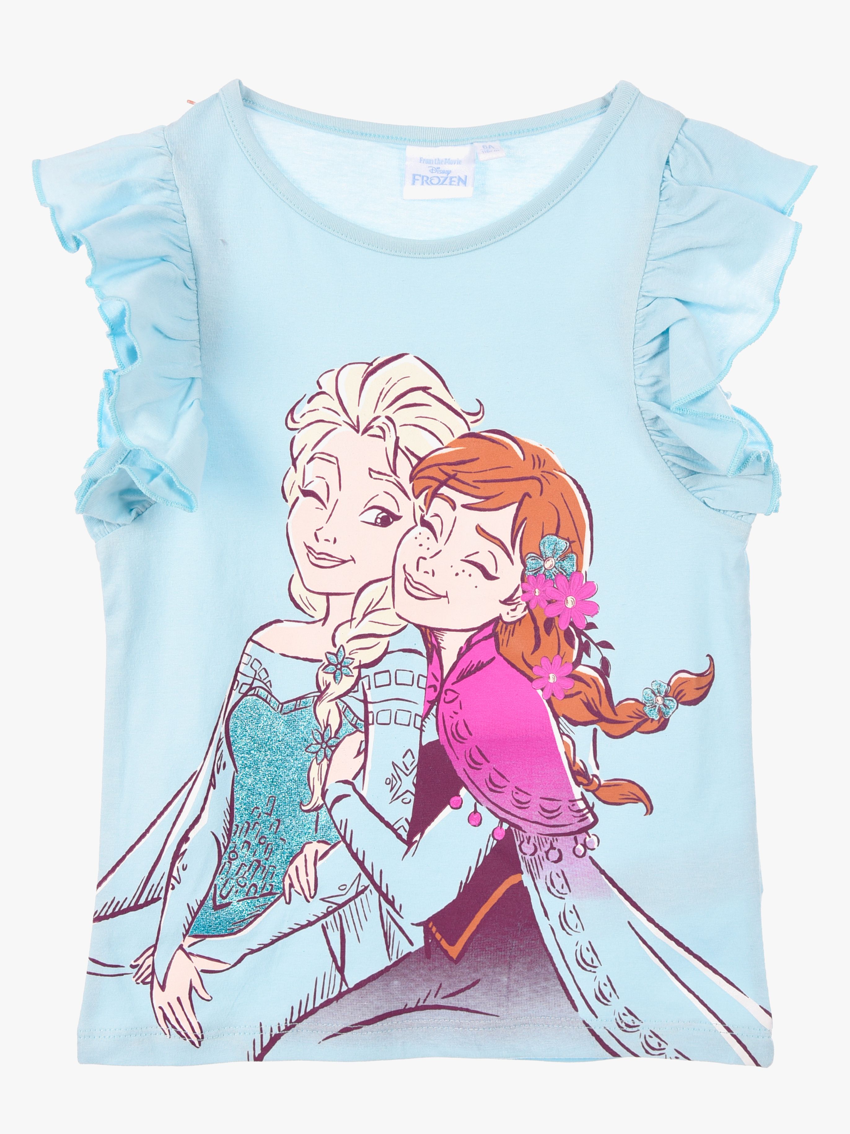 Disney Frozen T-shirt, Blå, 116-122