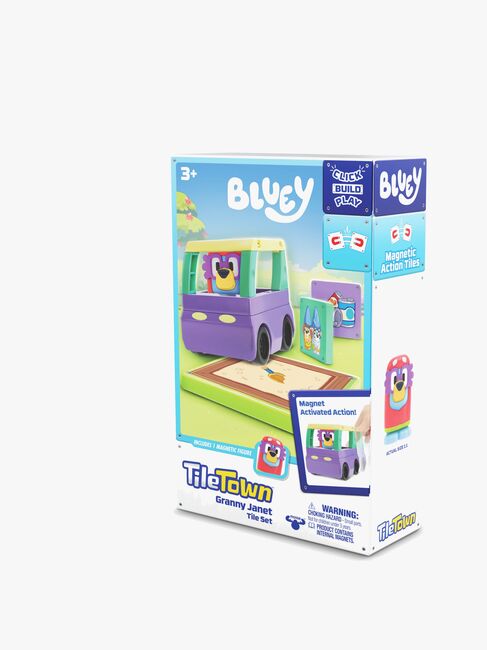 Tile Town Bluey Magnetisk Byggesæt Booster-Pack