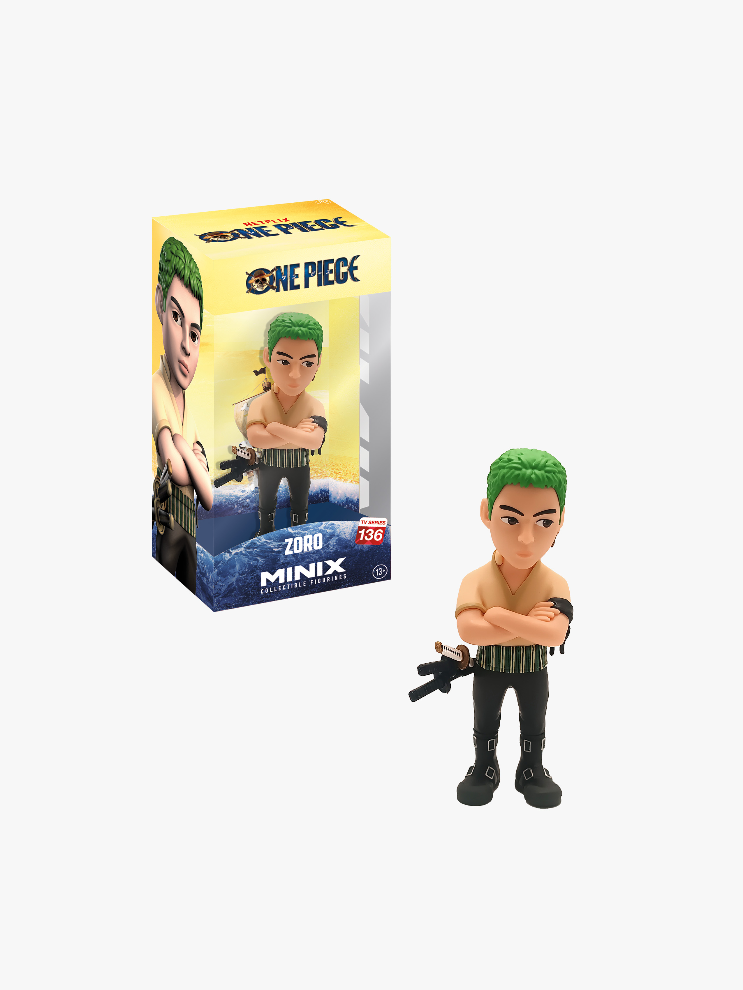 Minix ONE PIECE Samlerfigur Roronoa Zoro