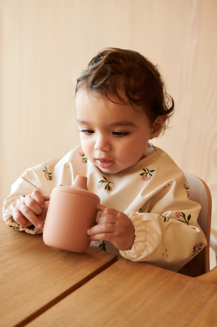 LIEWOOD Merle Cape Hagesmæk med Tryk, Peach/Sea Shell