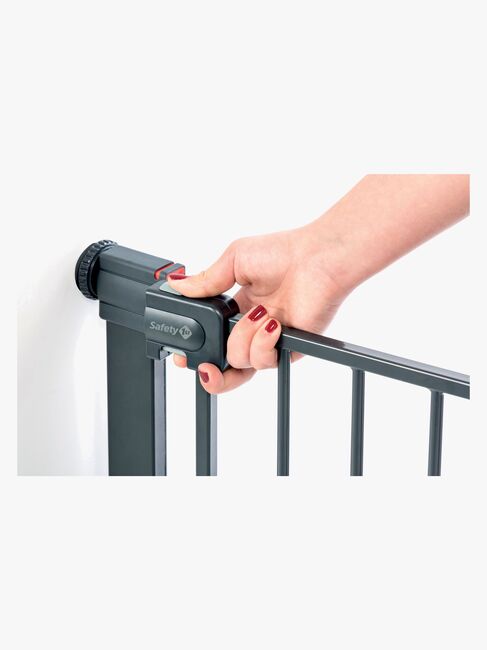 Safety 1st Easy Close Sikkerhedsgitter Metal, Black