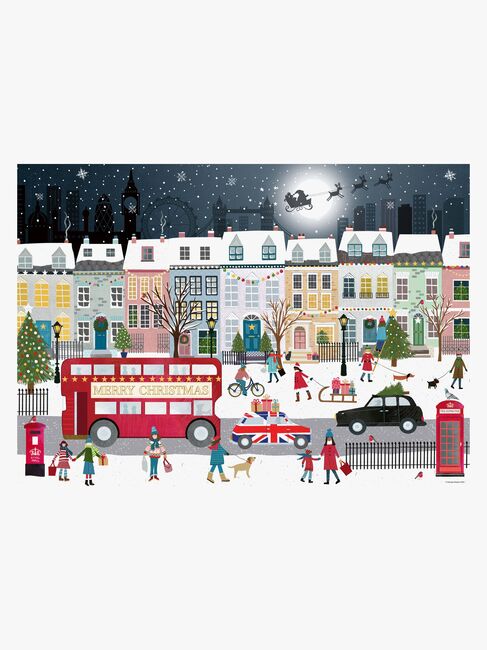 Ravensburger London's Christmas Spirit Puslespil 1000 Brikker