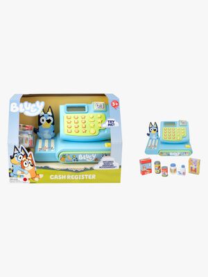 Bluey Kasseapparat med Tilbehør