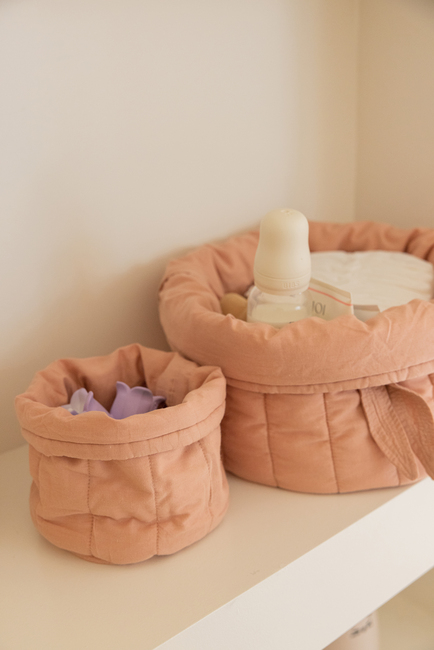 Lorena Canals Opbevaringskurve 2-pak, Bambie Vintage Nude