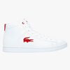 Lacoste Carnaby Evo Mid 3181 Sneakers, White/Red