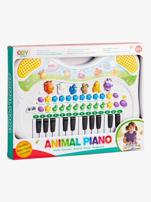 Cloudberry Castle Klaver med Lys Dyr