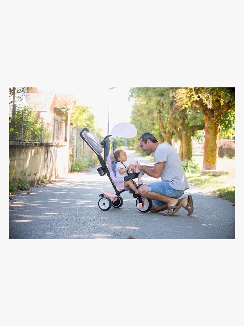 Smoby Trehjulet Cykel Baby Driver Plus, Pink