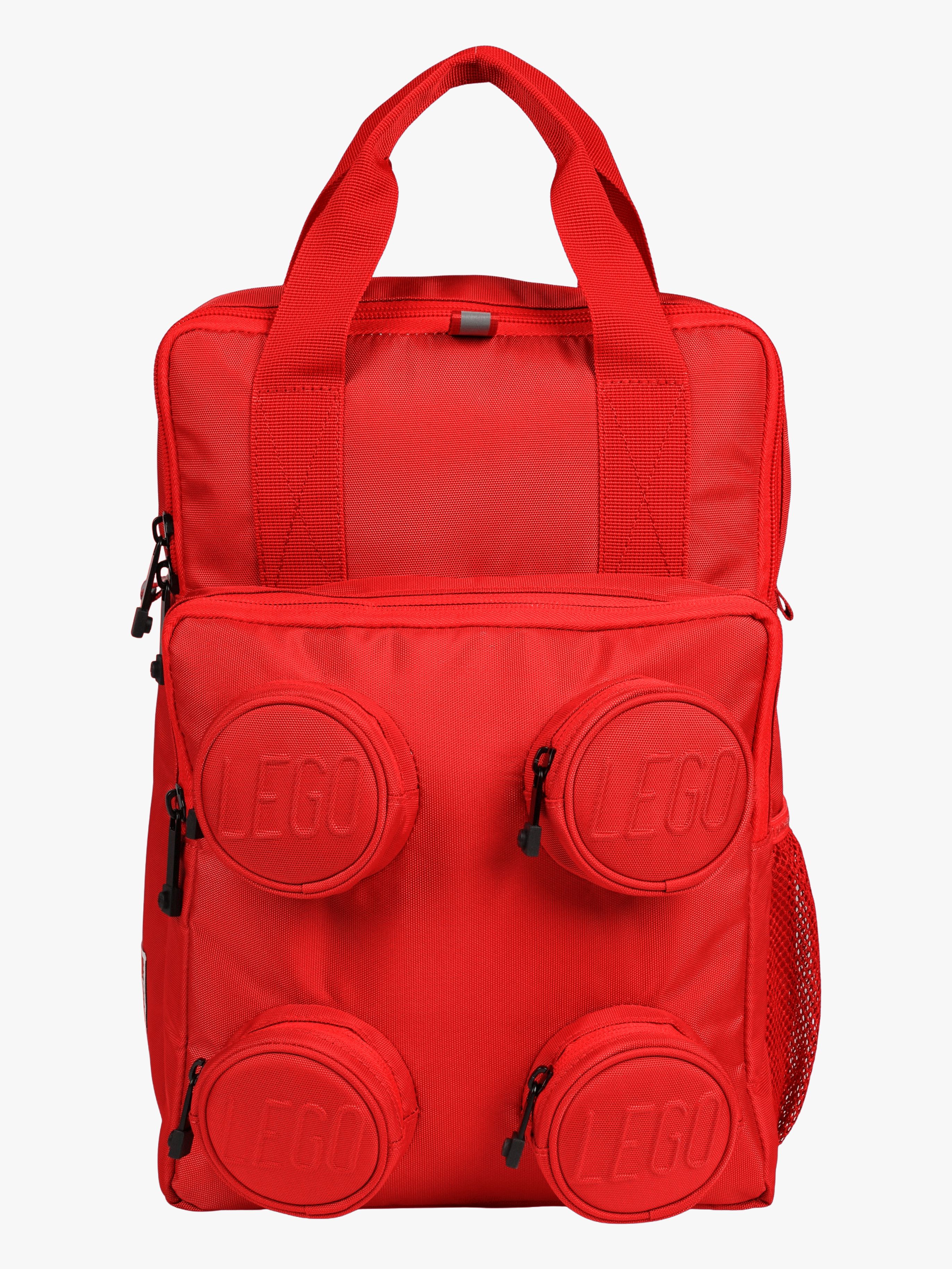 LEGO® Brick 2x2 Rygsæk 15L Light, Bright Red