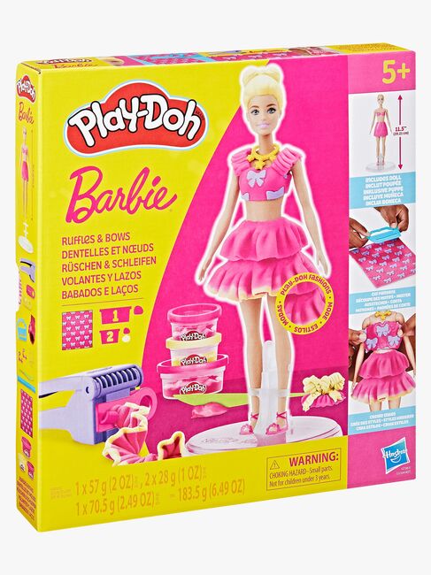 Play-Doh Barbie Modellervoks med Dukke Flæser & Sløjfer