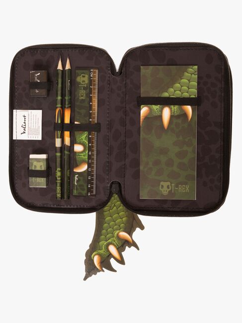 Valiant Dino Dobbelt Penalhus, Grøn