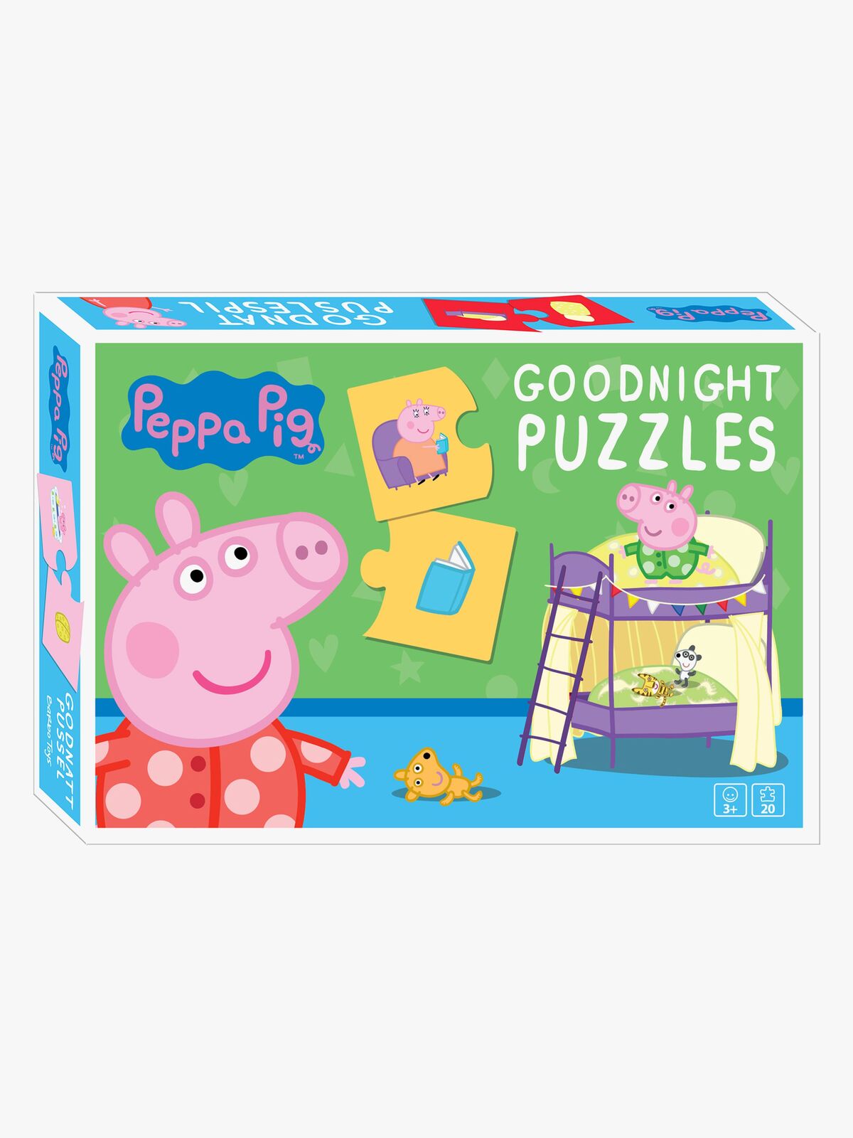 Barbo Toys Gurli Gris Godnat Puslespil 20 Brikker